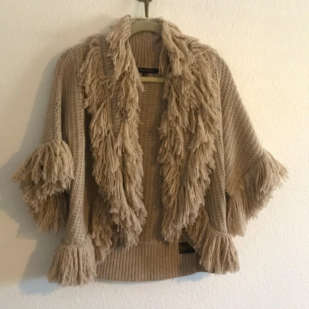 Beige Cynthia Steffe Accessory Jacket - Sz M